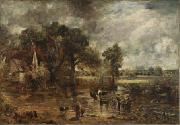 John Constable Full-scale study for The Hay Wain oil painting artist